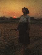 Jules Breton The Song of the Lark oil painting